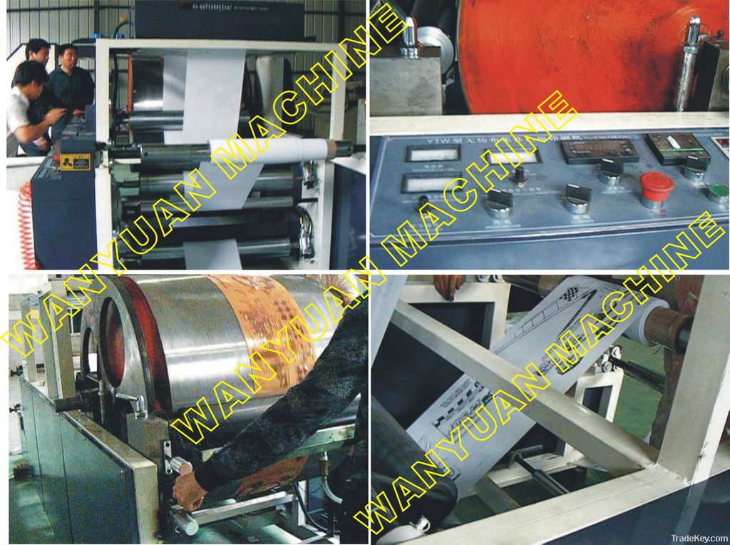 large size paper flexo printing machine