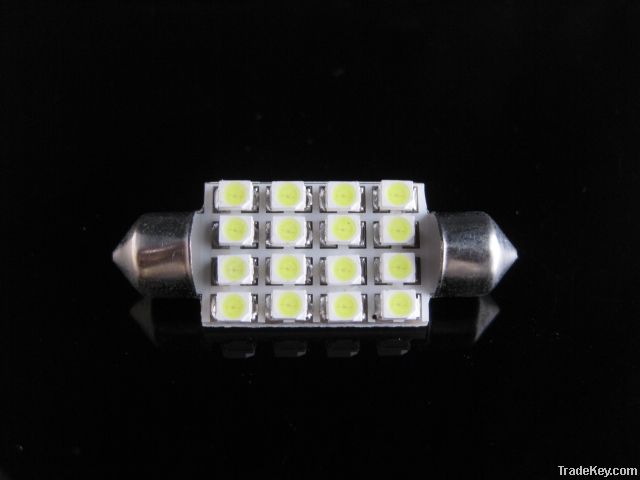 S8.5 FESTOON DOME LED LIGHTS BULBS WHITE 2 x 31mm 5050 9SMD