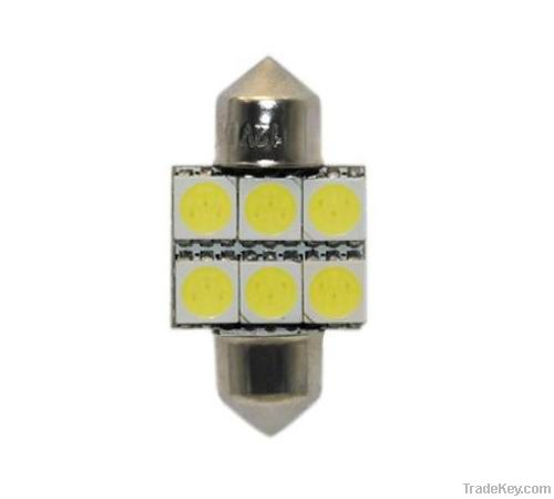 S8.5 18x8.5x31MM FESTOON DOME LED BUS TRUCK LAMP