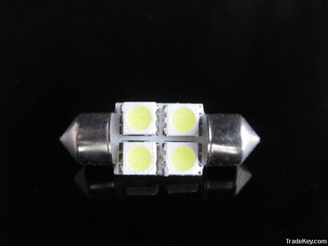 T10 36MM 4SMD 5050 3chips festoon led light