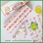 Customized food grade colorful greaseproof baking paper & wrapping wax tissue paper
