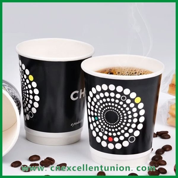 Double Wall Paper Cup custom printing paper coffee cup