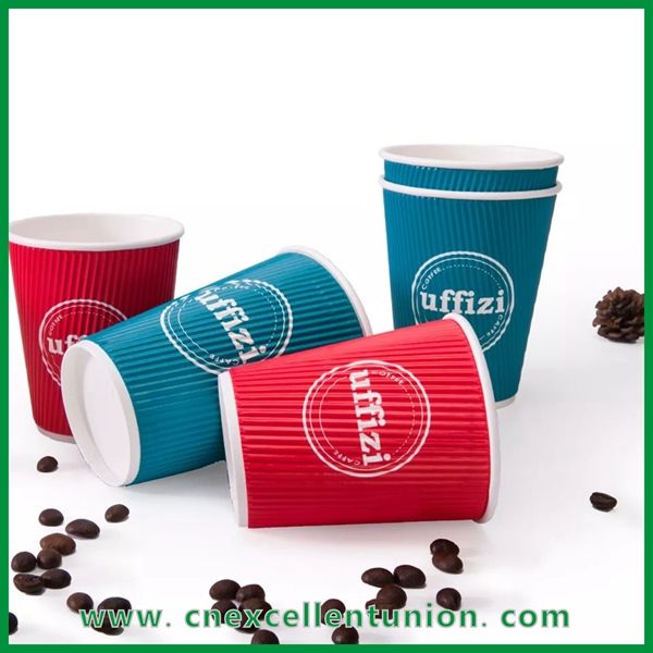 Disposable Double Wall Paper Cups For Coffee With Factory Wholesale Price