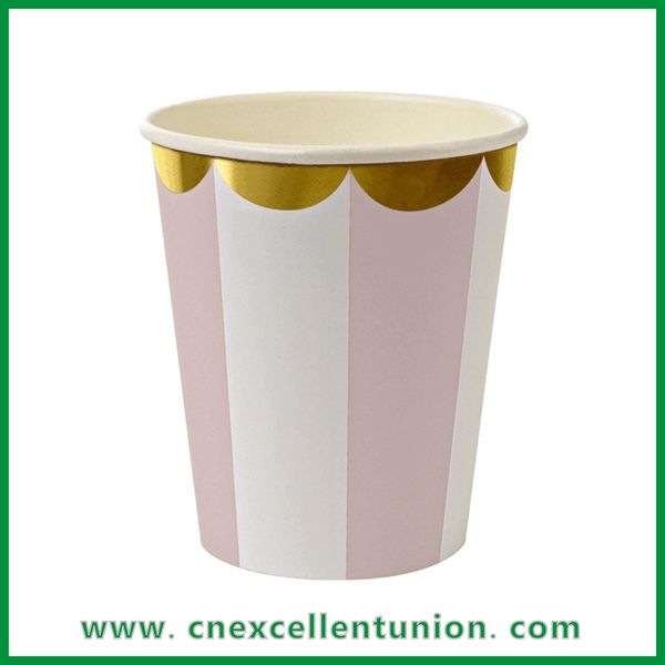 Party Design Paper Cups For Coffee Tea With Factory Wholesale Price