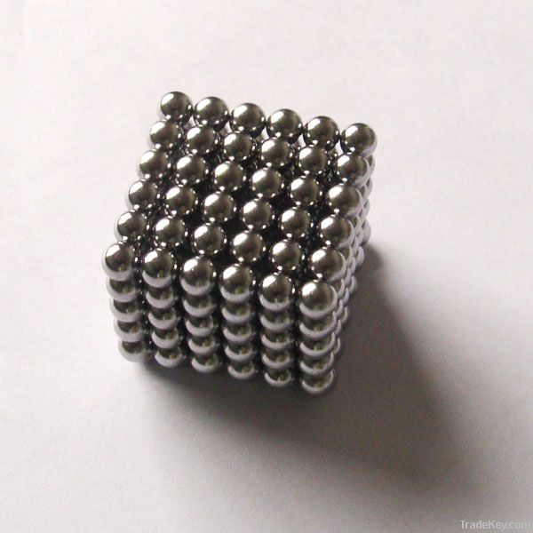 Sintered NdFeB magnetic balls buckyballs Nickel golden silver black