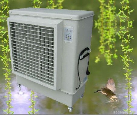 movable and floor standing household air cooler