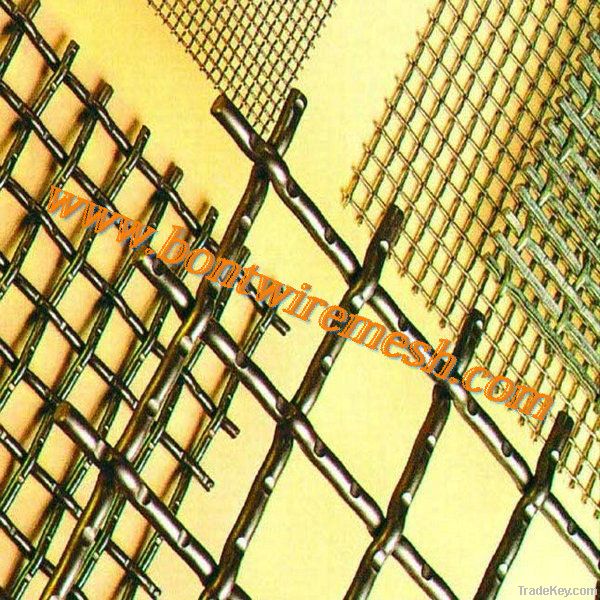 Anping 304/316 Stainless Steel Crimped Wire Mesh(iso9001 factory)
