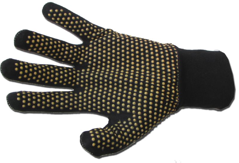pvc dots safety glove