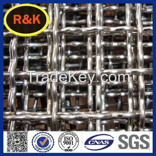 stainless steel  crimped wire mesh