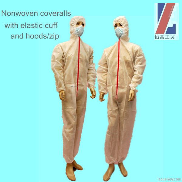 Nonwoven coveralls