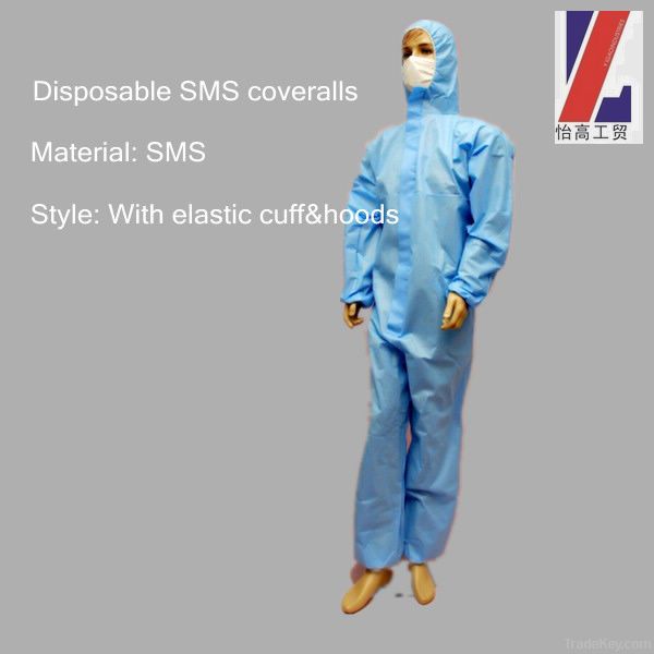 SMS disposable coverall