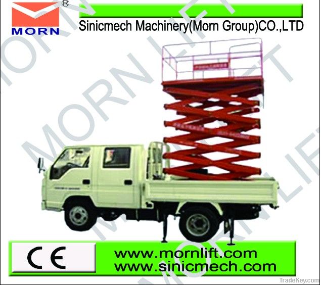 vehicular scissors lift