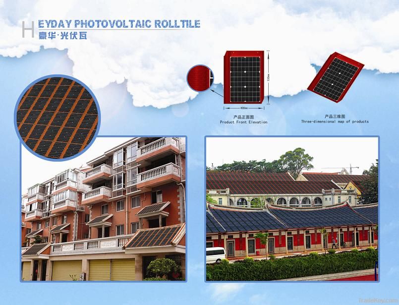 Photovoltaic Rolltile