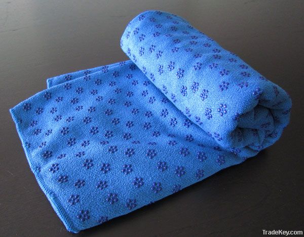 Microfiber Yoga Towel With PVC Dots