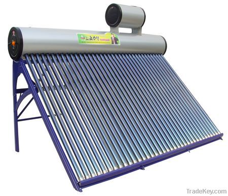 China pressurized solar water heater with assistant tank