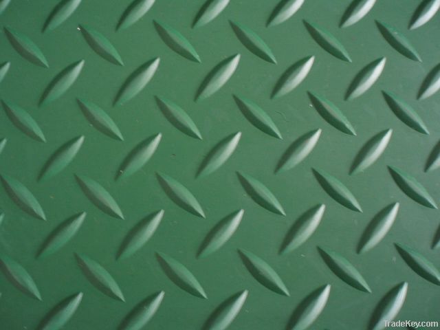 Anti-slip rubber floor sheet