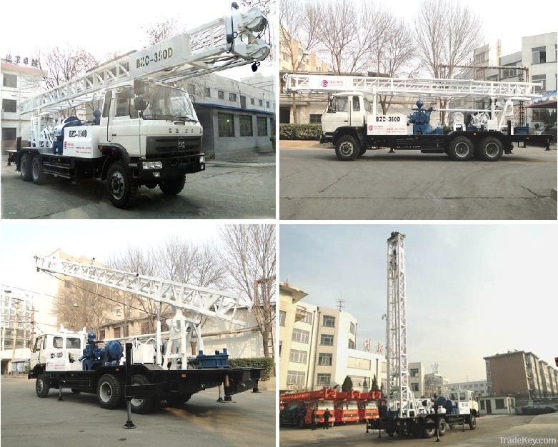 BZC-350D water well drilling rig