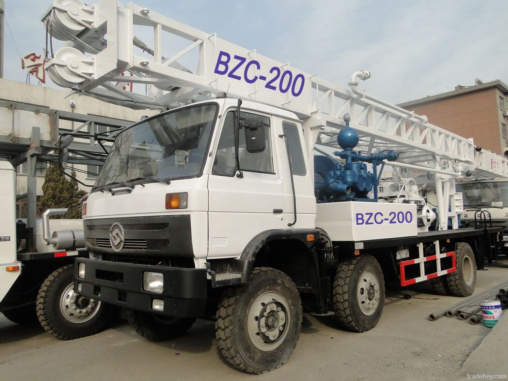 BZC-200 Water Well Drilling Rig