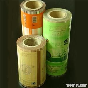 printed plastic film for packaging