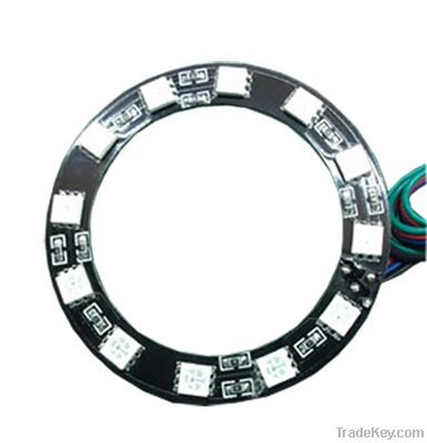 Angel Eye Headlight RGB LED Angel Eye Halo Ring super bright for 60mm(