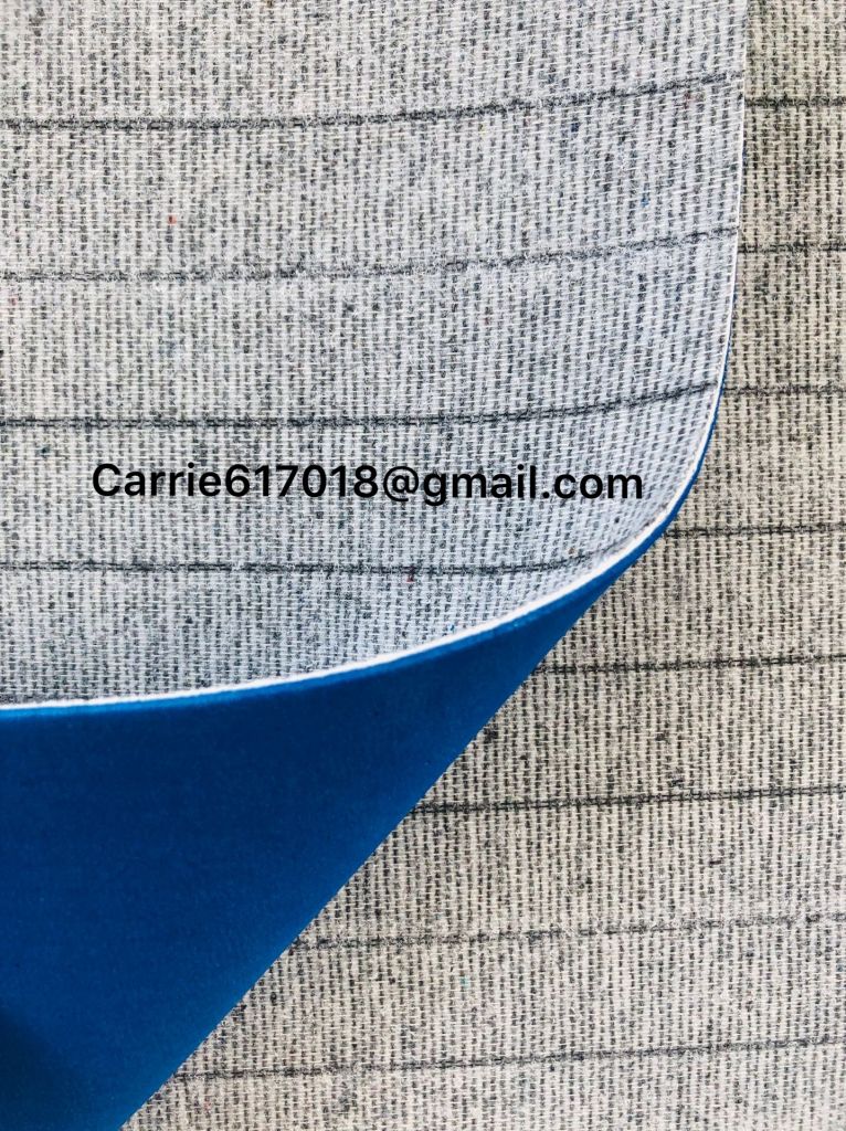 Nonwoven Stripe Zebra Insole Board with Blue EVA for Shoe Insole Materials