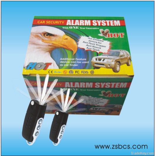 one way car alarm system with remote engine start