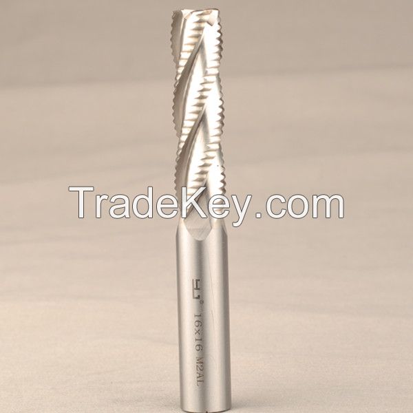 hss 4 flute roughing end mill