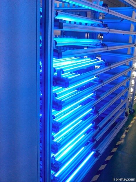 T8 LED tube blue light plant growing lighting