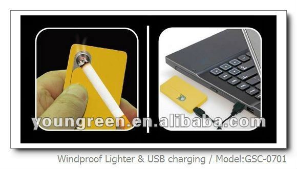 Mini USB Lighter and LED Flashlight