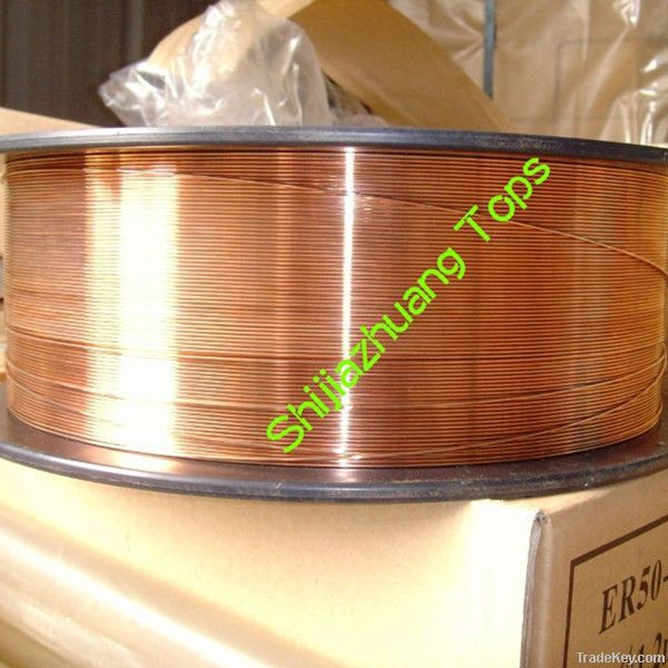 welding wire aws 5.18 er70s-6, copper coated welding wire for coil nail