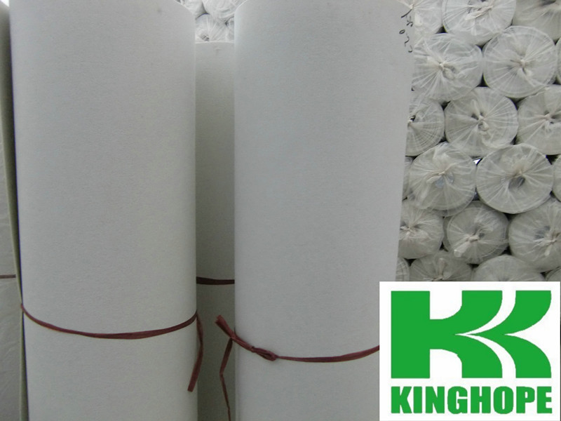 Nonwoven chemical sheet toe puff