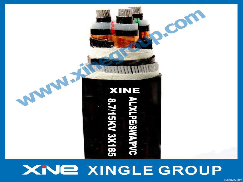 XLPE insulated Armoured cable