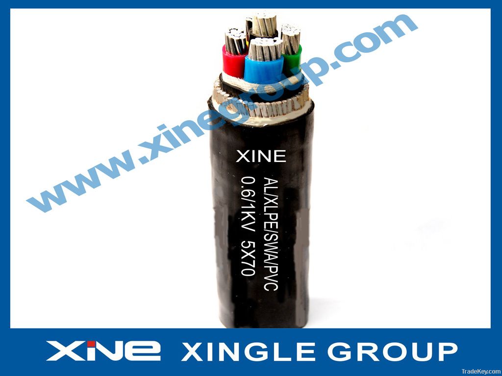 XLPE insulated Armoured cable