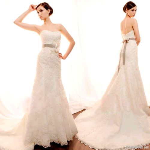 samll tail wedding dress 2014 style