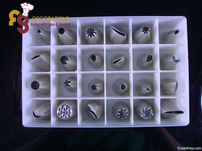 Stainless Steel Pastry Nozzle Sets-52sets