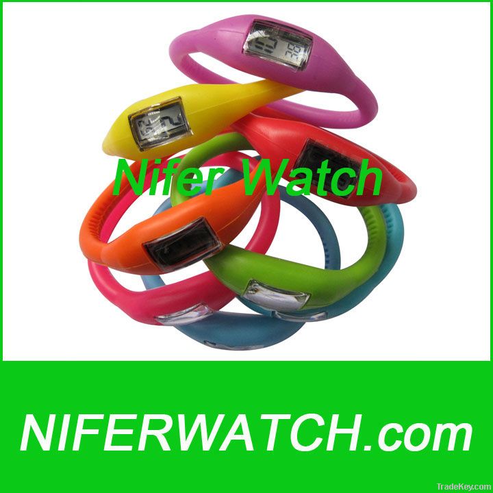 Silicone Ion Watch