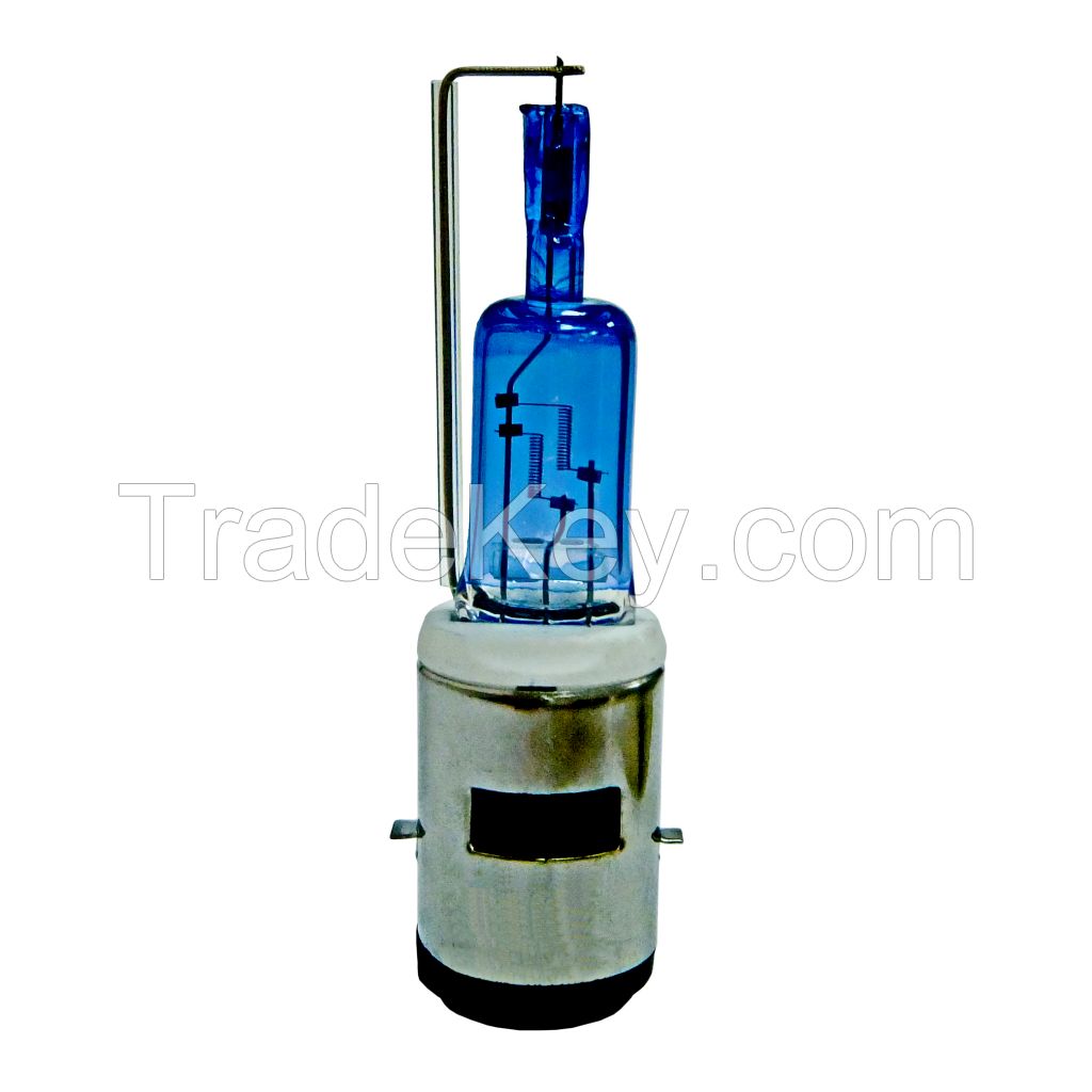 Factory supply motorcycle HIR halogen head light bulb BA20D 12V 35W