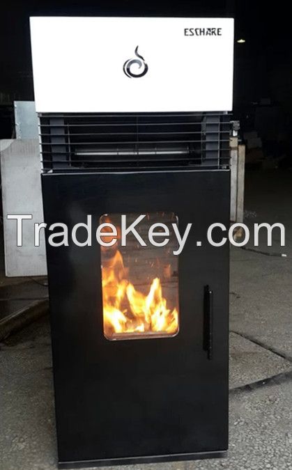new type pellet stove pellet boiler air heater pellet fireplace