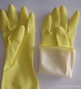 Latex housegold glove
