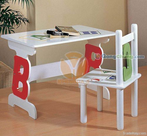 Children table and chair, Kids furniture