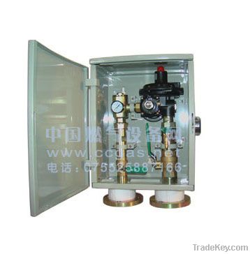 Building gas regulator box