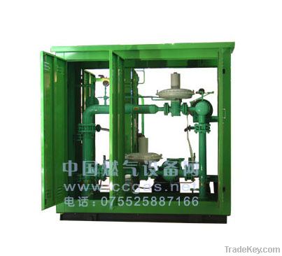 Direct combustion pressure regulator box