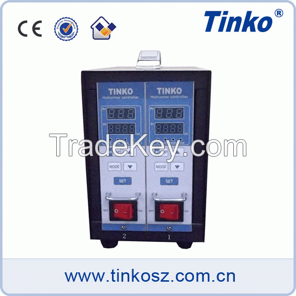 Tinko brand 2 zone intelligent hot runner temperature controller for injection mould provide OEM service