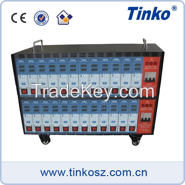 Tinko brand 24 zone dual hot runner temperature controller for injection molding provide OEM service