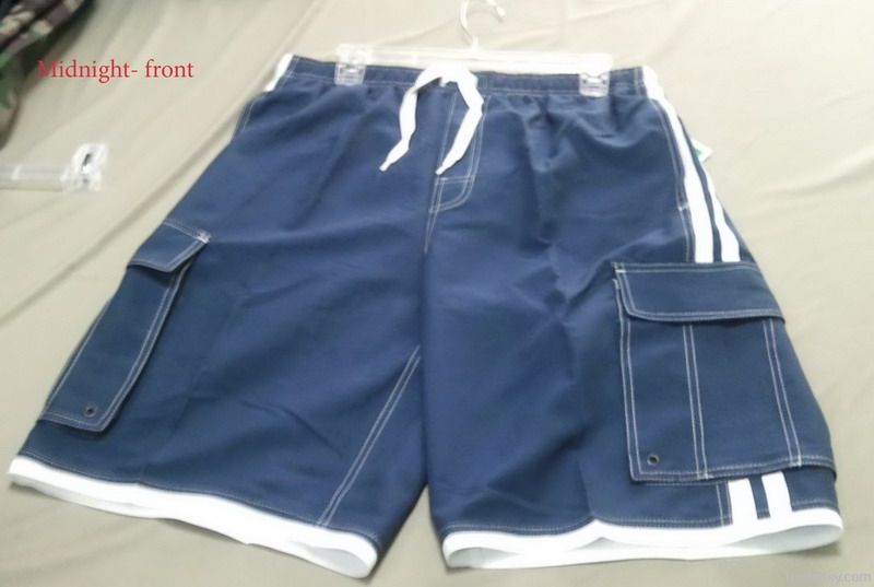 mens cargo swim trunks