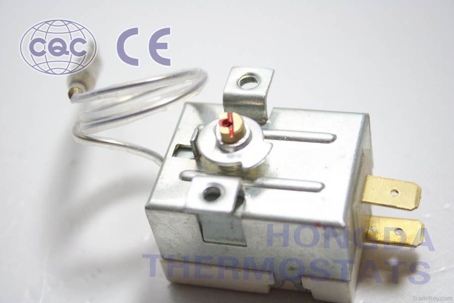 Electric appliance thermostat