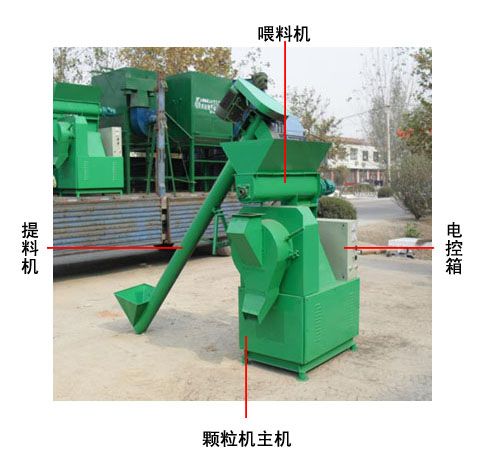 Ring-die 250A Model pellet mill big capacity pellet mill fuel pellet mill