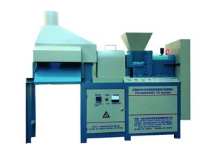 Biomass briquette making machine