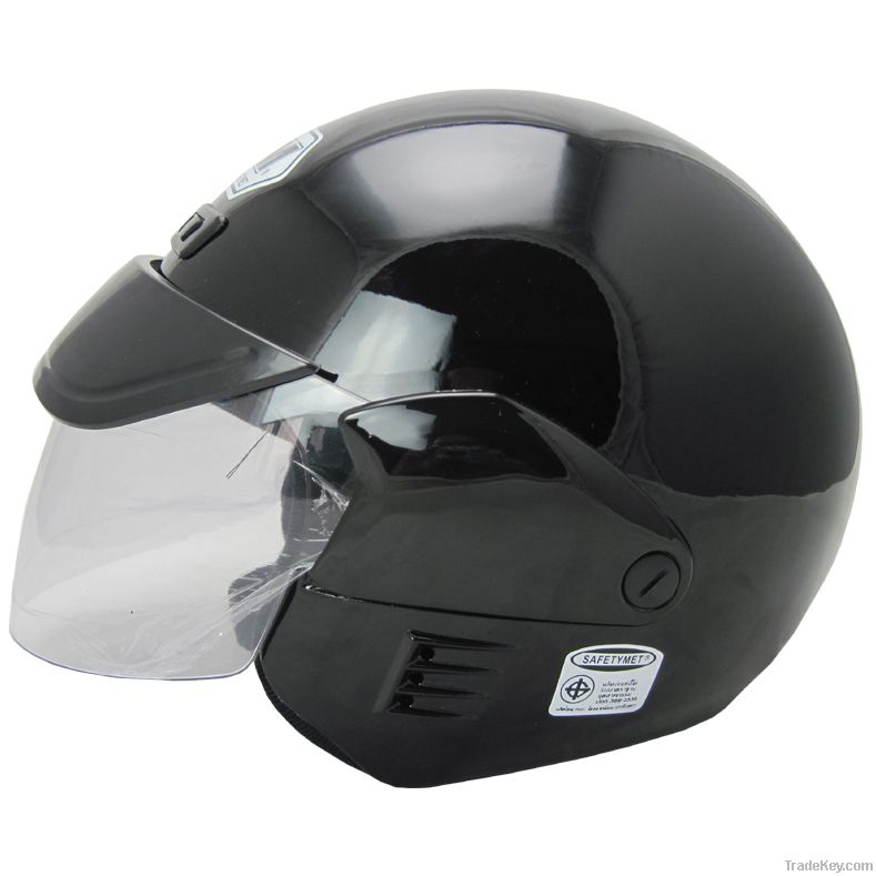 Open face helmet, Original STM style