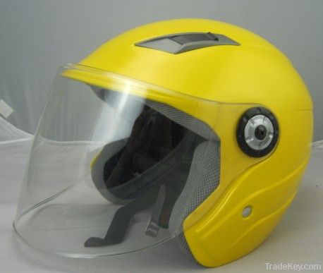 Open face helmet